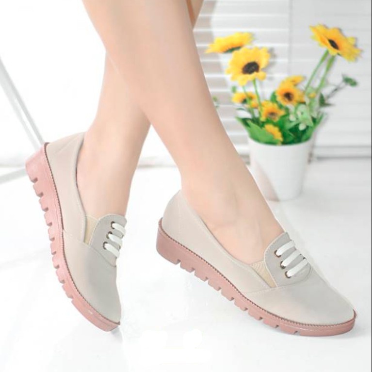 Flatshoe Vawel Sepatu Wanita SLIP ON VAWEL  L4,111&114 - FSH989-2