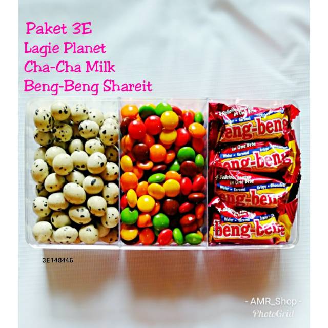 

Coklat Tray sekat 3 Paket 3E