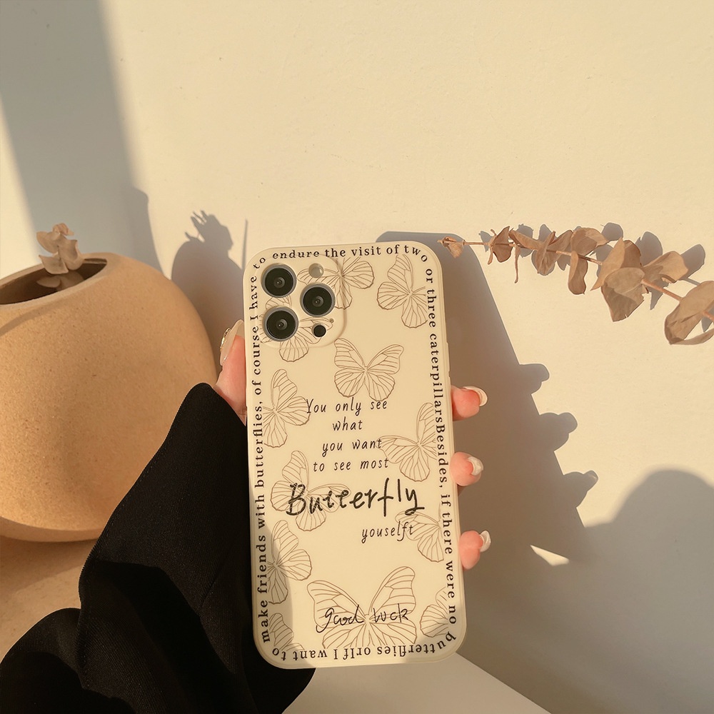 Casing Softcase Xiaomi Redmi 10 9 9A 9C NFC 9T Mi POCO M3 POCO X3 NFC Pro Note9 10 8 10Pro Motif Kupu-Kupu Butterfly