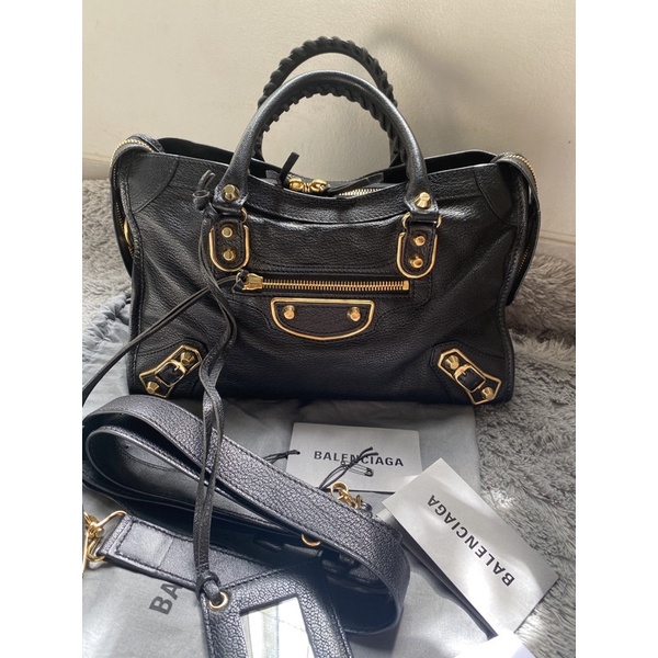 balenciaga S edge black authentic