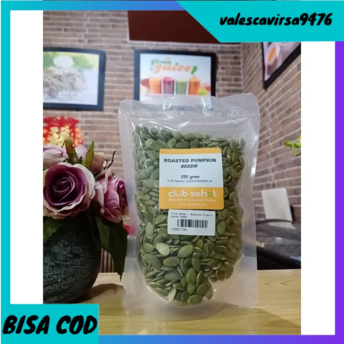 

⭐BISA COD⭐ ROASTED PUMPKIN SEED 250GR