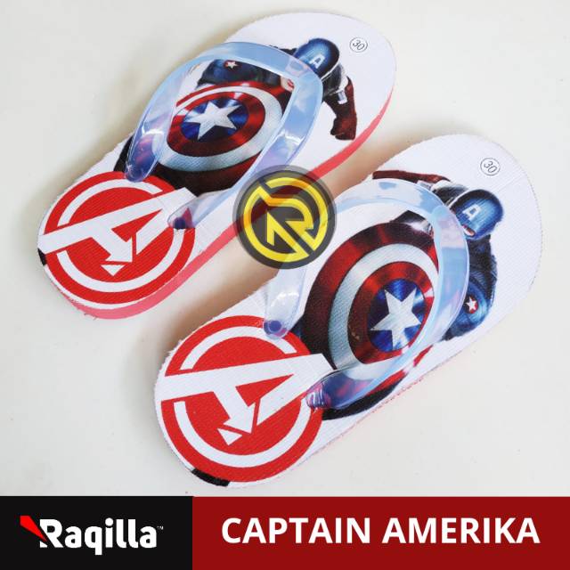 Terlaris Sandal jepit anak avengers sandal spiderman hulk ironman captain amerika