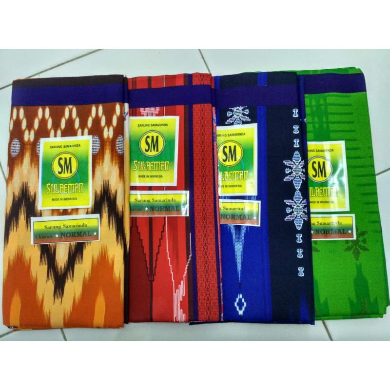 Sarung Samarinda BIN ABDULLAH Jumbo | Sarung Tenun Samarinda Remaja Dewasa Sarung Samarinda Silky Su