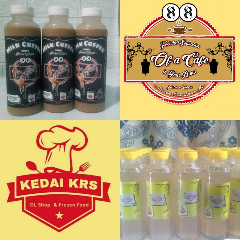 

88 Kopi Susu gula aren [250ml]