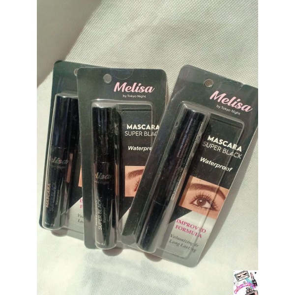 ☃Cutezz_Ching1☃Melisa mascara Super Black Waterproof