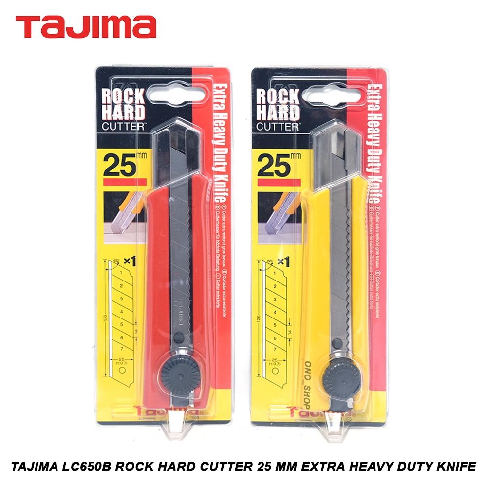 

Tajima LC650B Rock Hard Cutter 25 mm Extra Heavy Duty Knife