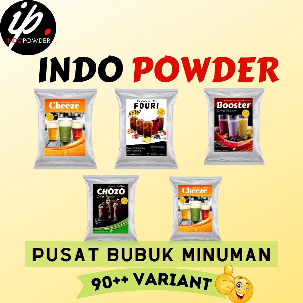 Bubuk minuman aneka rasa 1kg/ bubuk minuman 1kg/ serbuk minuman