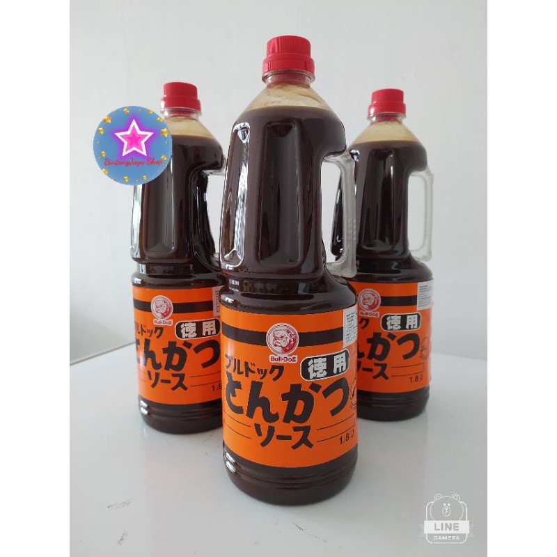 

Bulldog tonkatsu sauce 1.8liter / saus katsu okonomiyaki takoyaki 1.8l