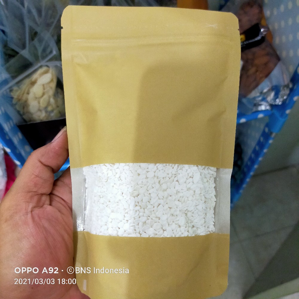 Standing Pouch Paper Window 13x21 Merk Kpack