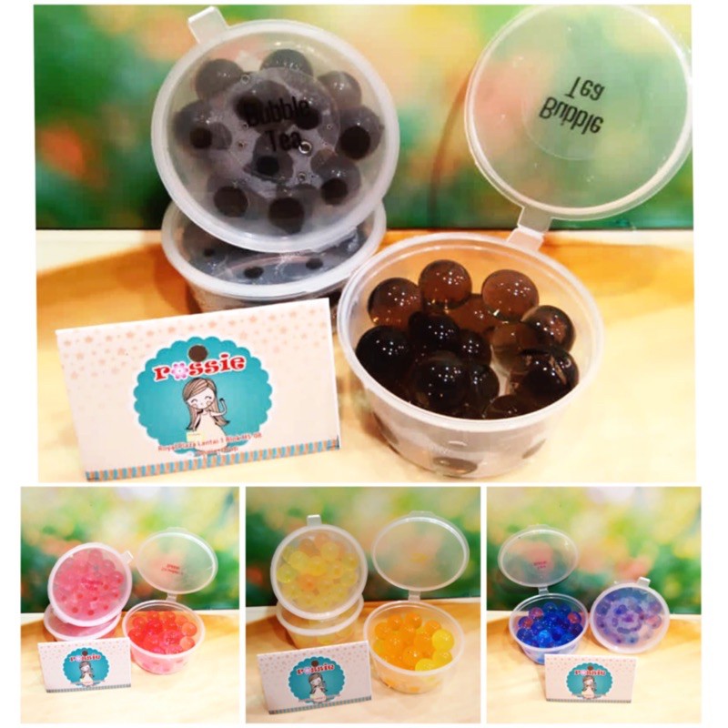 Mainan Slime Boba/Hiasan Slime Bubble by Rossie Shop/Free Bonus untuk setiap pembelian