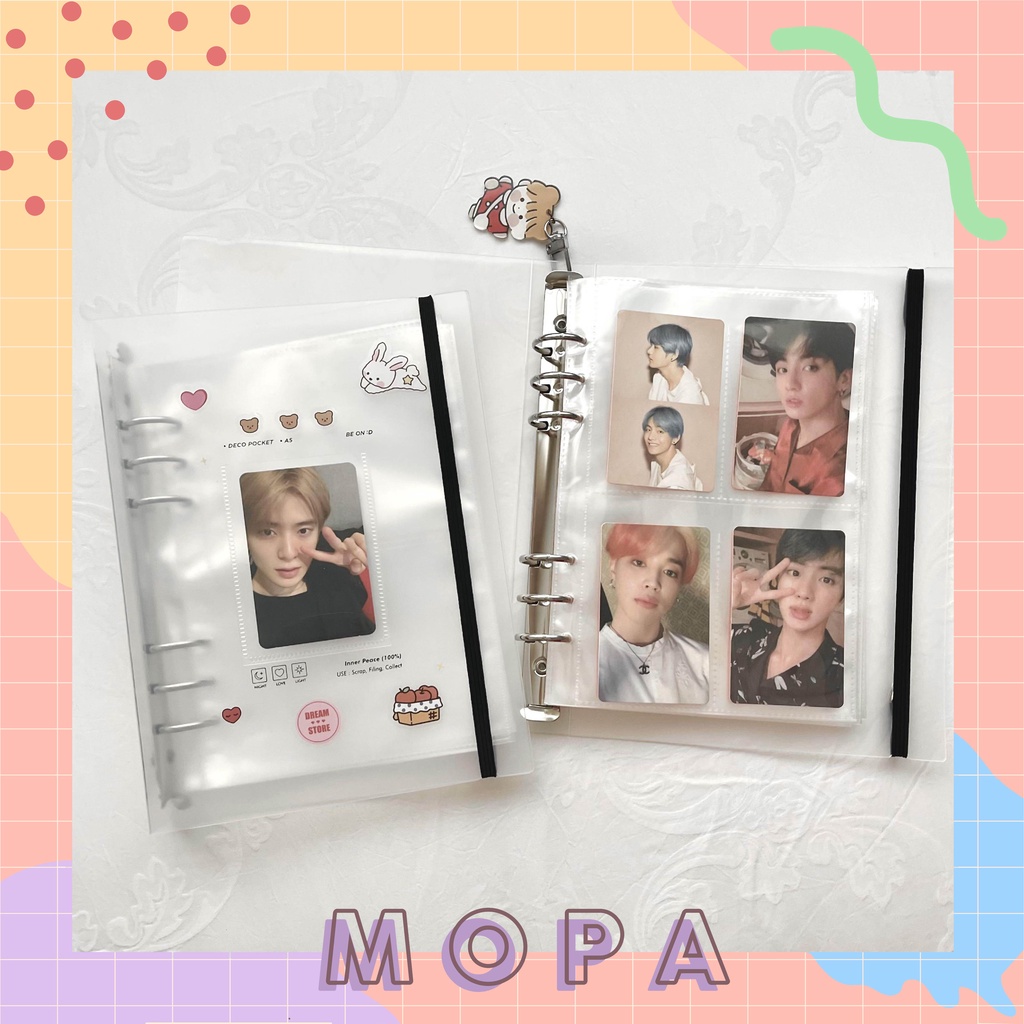 [PO] BEOND Be On D 6 Ring Deco Photocard Sticker Binder File