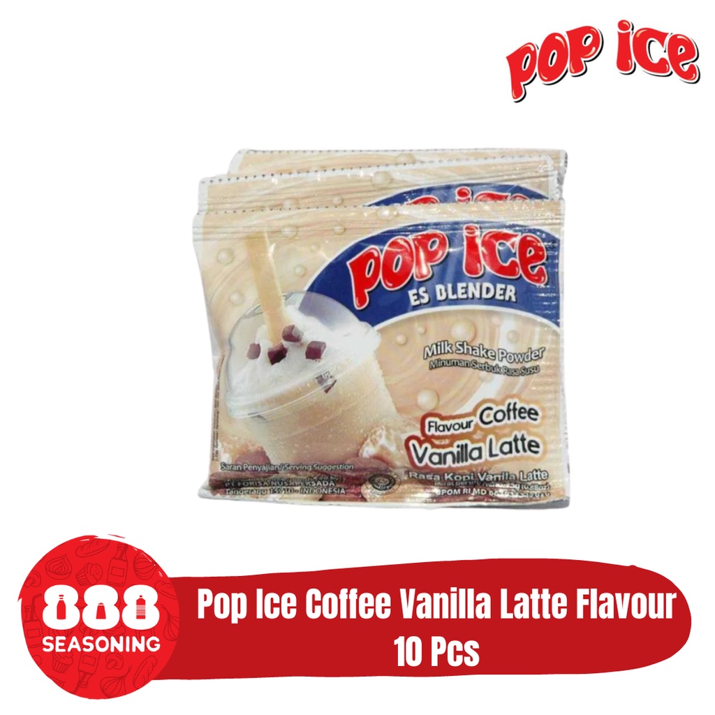 

POP ICE VANILLA LATTE FLAVOUR 10 SACHET