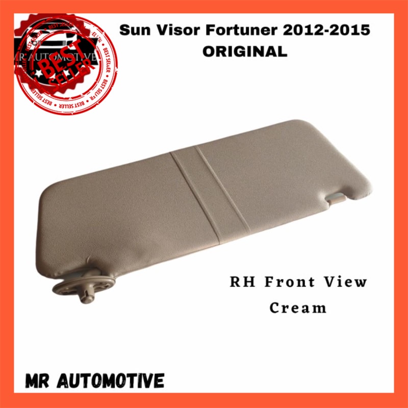 Sun Visor SunVisor Toyota Fortuner 2012 2015 ORIGINAL Kiri