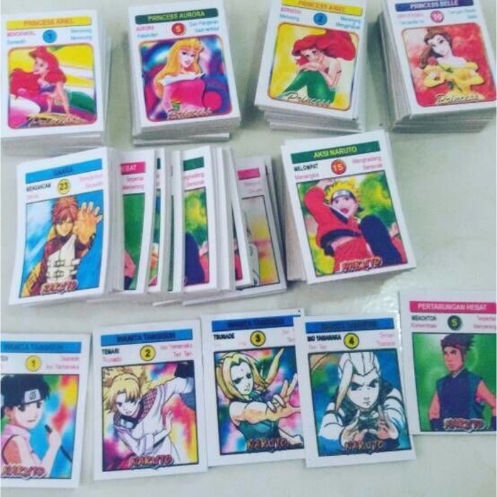 mainan anak jadul kwartet grosir