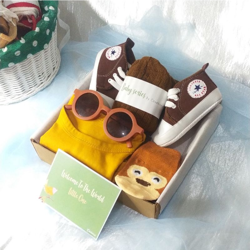 BS01 JUMPER - SET BAYI - HAMPERS LAHIRAN - KADO LAHIRAN BAYI - PAKET KADO BAYI - PAKET HAMPERS BAYI - PAKET BABY GIFT PARCEL BAYI - PAKET KADO BAYI - GIFT BAYI - PAKET LAHIRAN BAYI BARU LAHIR - PAKET LAHIRAN BAYI LAKI LAKI - NEW BORN - JUMPER  NEWBORN-MUSTARD 2