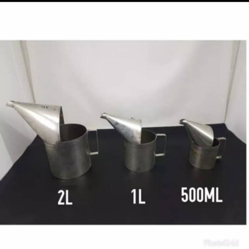Literan Minyak / Corong Bensin 1 Liter