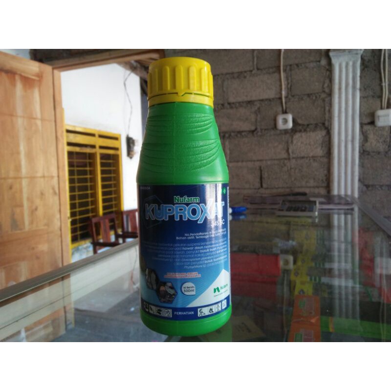 fungisida kuproxat 500 ml tembaga asetat
