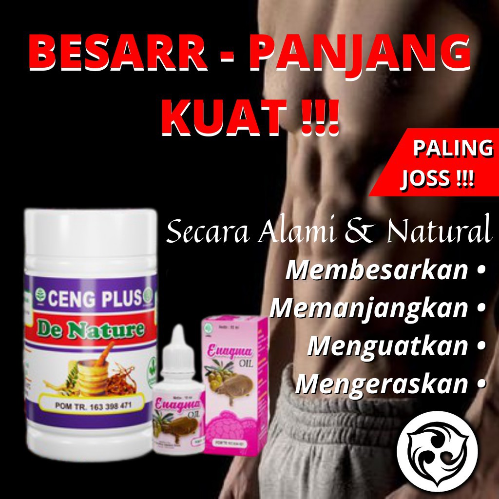 PEMBESAR & PEMANJANG MR.P Ceng Plus Dan Enagma De Nature Asli