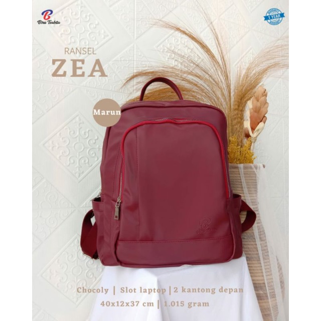 RANSEL ZEA Chocoly by Biru Tsabita/ Laptop kerja dinas