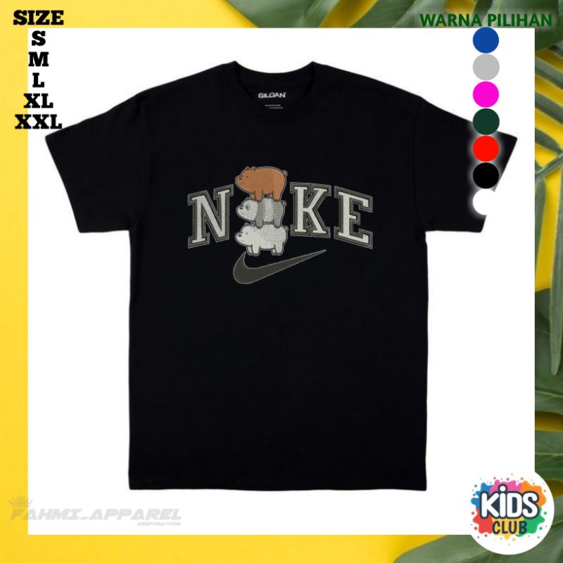 Kaos Anak Nike Laki Laki perempuan Termurah Terbaru/Baju anak nike murah/tshirt anak -s,m,l,xl