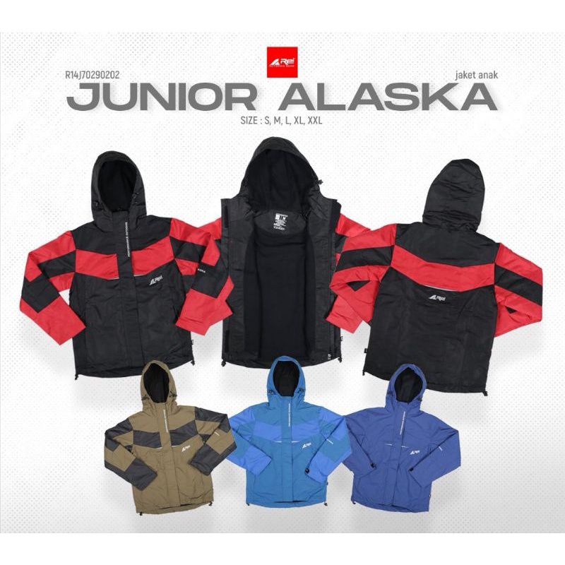 JAKET REI JUNIOR ALASKA/ JAKET GUNUNG ANAK
