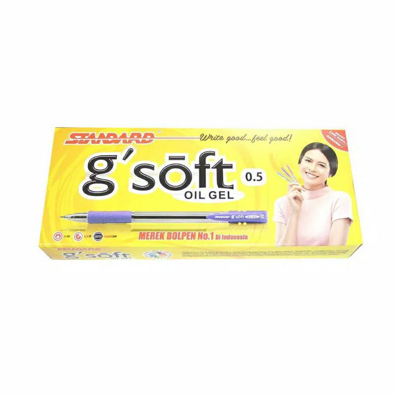 

Standard G'Soft Oil Gel (1box isi 12 pcs)