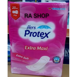 Image of Pembalut Hers protex extra maxi extra soft isi 60pcs. Laurier Active Day xtra isi 20pcs, isi 30pcs