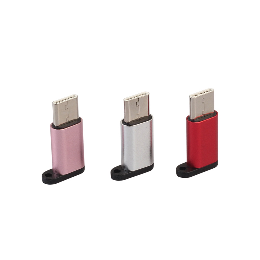 Adaptor Konektor Konverter Micro USB Female Ke Male USB Tipe C Untuk Macbook