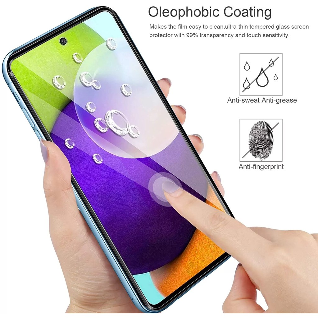 PAKET Tempered Glass Samsung A52 2021 + Tempered Glass Camera