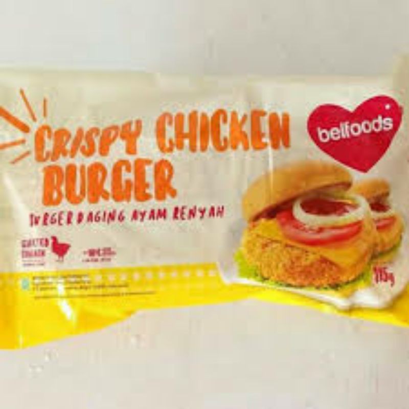 

Belfoods crispy chiken burger 315gr