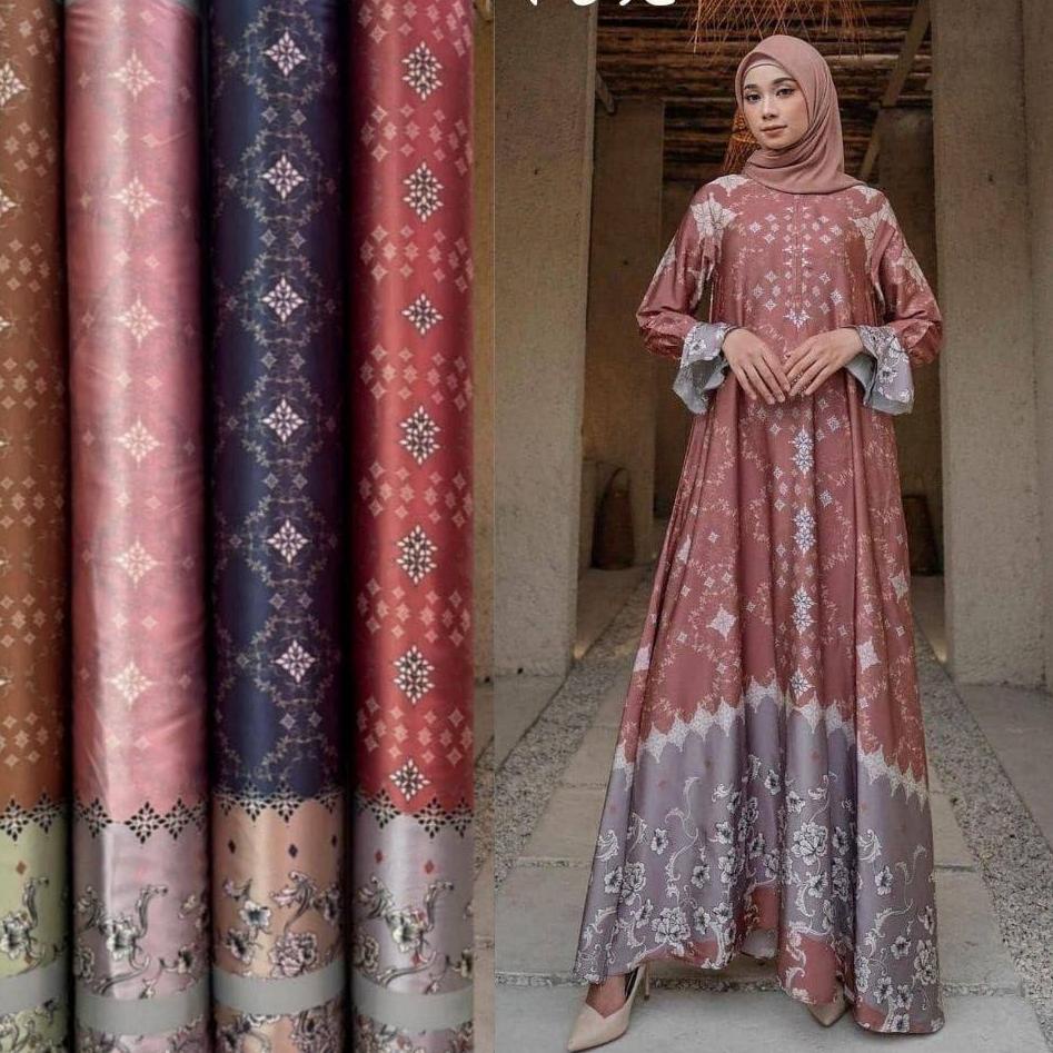 SALEE.. Gamis Abaya Dior Silk Gamis Dress Kondangan Model Terbaru Gamis 2022 Modern Lebaran Mewah Ga