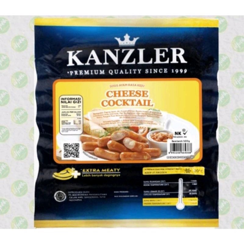 

Sosis Kanzler Cheese Coctail 500gr