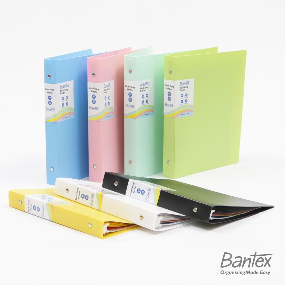 

Model baru - Bantex B5 Multi Ring Binder 26 Hole Black 3126 10