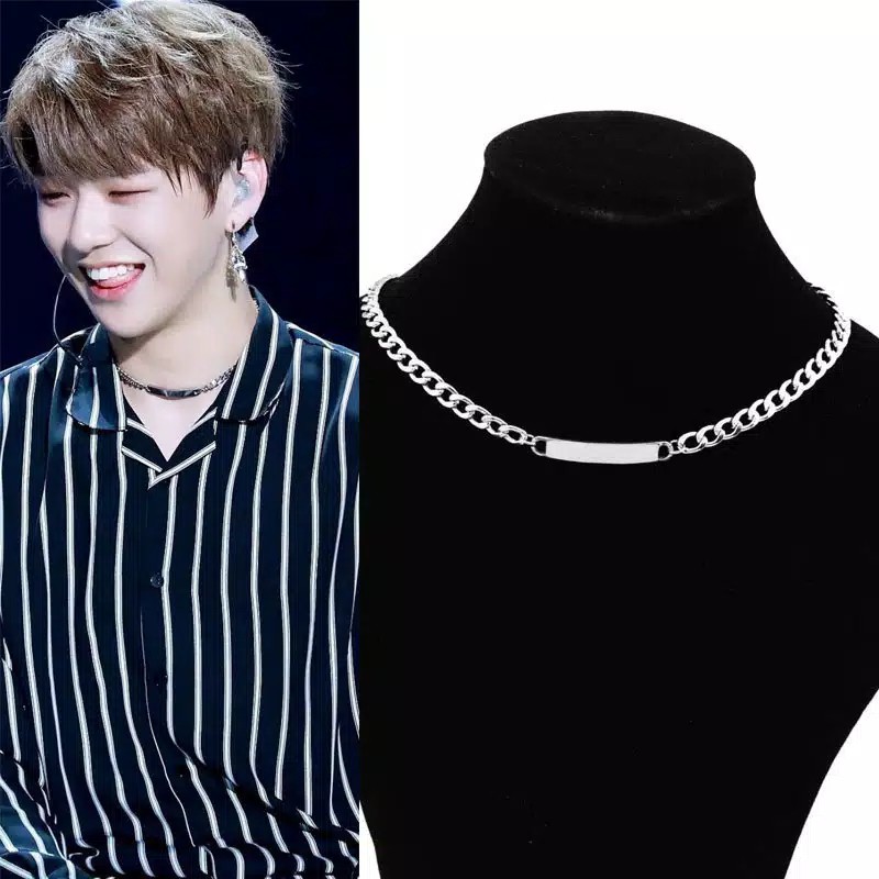 [COD] KK0273 - Kalung Rantai Pria Wanita Korea Kpop BTS EXO NCT DAY6 SKZ GOT7 Daniel Enhypen Treasure Day6 BigBang Blackpink Twice Red Velvet Itzy Ive Aespa Loona New Jeans Stayc