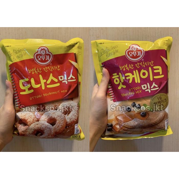 

Tepung Ottogi Doughnut Donut Mix / Ottogi Hot Cake Kue Pancake Mix Premix