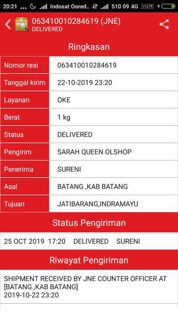 Yukensi Payung Motif Kopi