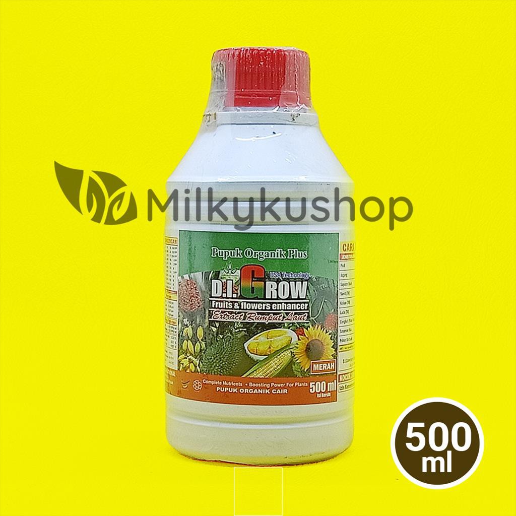 PUPUK ORGANIK PLUS DI GROW MERAH 500 ML CAIR DIGROW