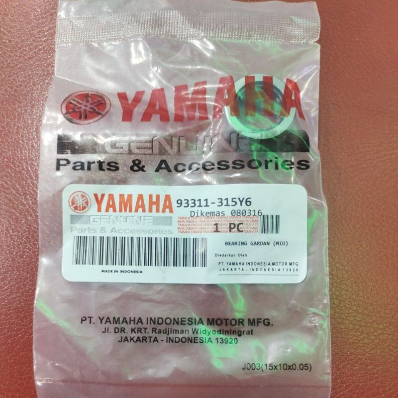 BEARING GARDAN MIO 93311-315Y6