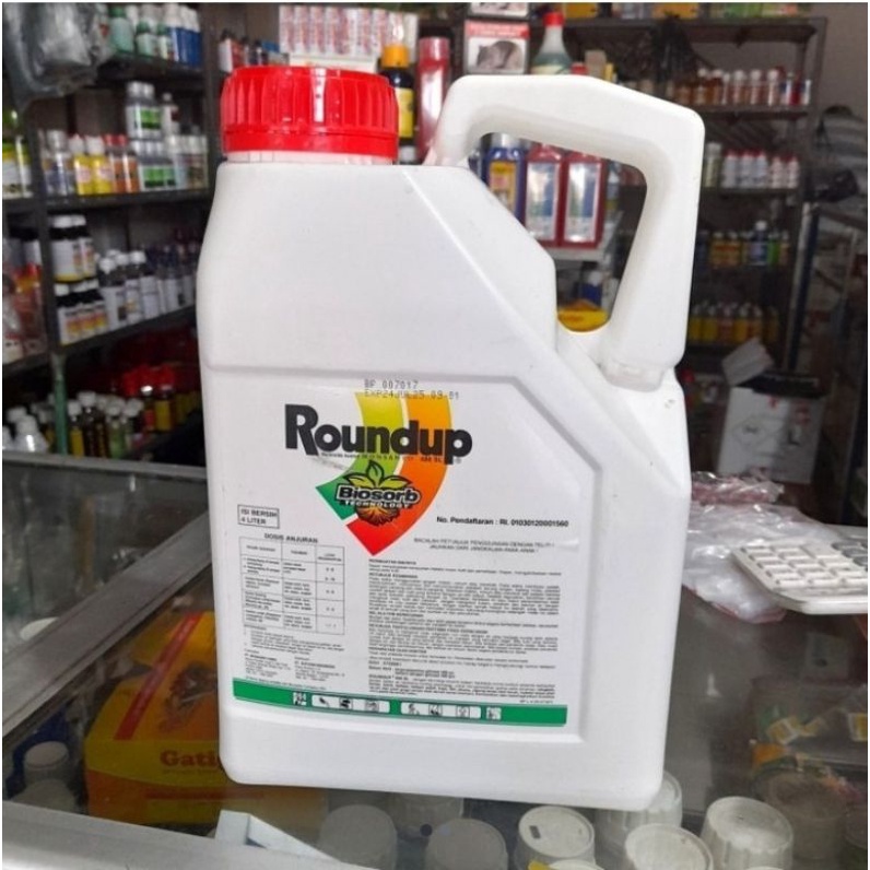 herbisida roundup 4 liter pembasmi rumput gulma