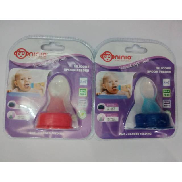 Sparepart Sendok Botol Ninio Silicone Spoon Feeder F-327