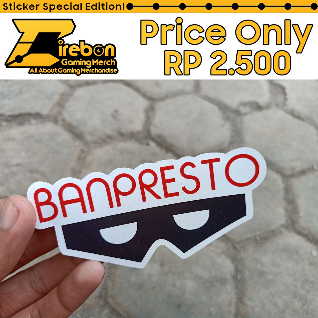 

Sticker Stiker Studio Anime Banpresto