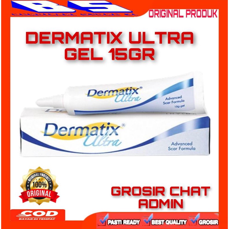 [BS] DERMATIX ULTBS GEL 15GR PENGHILANG BEKAS LUKA HILANG CREAM KELOID ANTI SCAR STRECHMARK