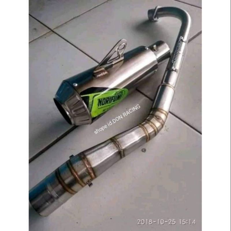 KNALPOT TERLARIS NORIFUMI ALL MOTOR BEBEK GTX JUPITER Z SUPRA X REVO