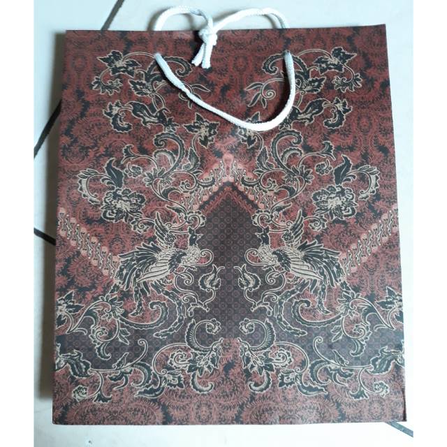 

Paper bag Batik Ukuran Buku