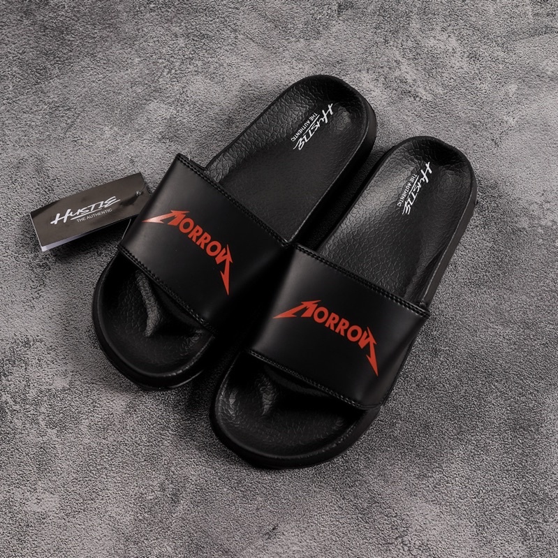 sandal slop basic polos / slipper slop pria-Motif 9