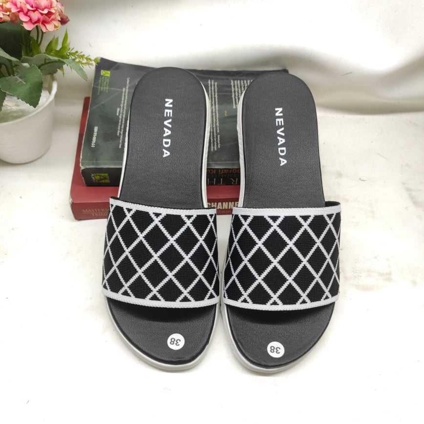 NV786 - Sepatu Wanita Sandal Tali Belakang Sophie Julie Nevada Sandals