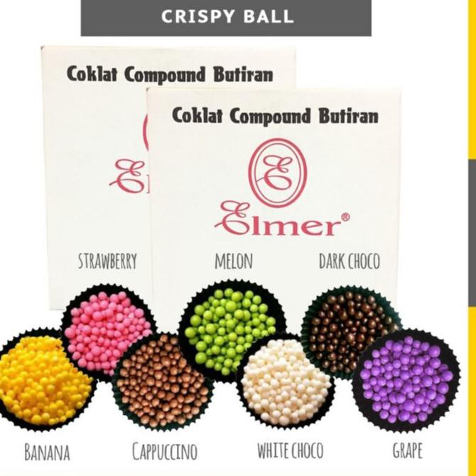 

PROMO HARI INI Crispy Ball ELMER 100gr - Topping Donat (FREE Packaging CUP)