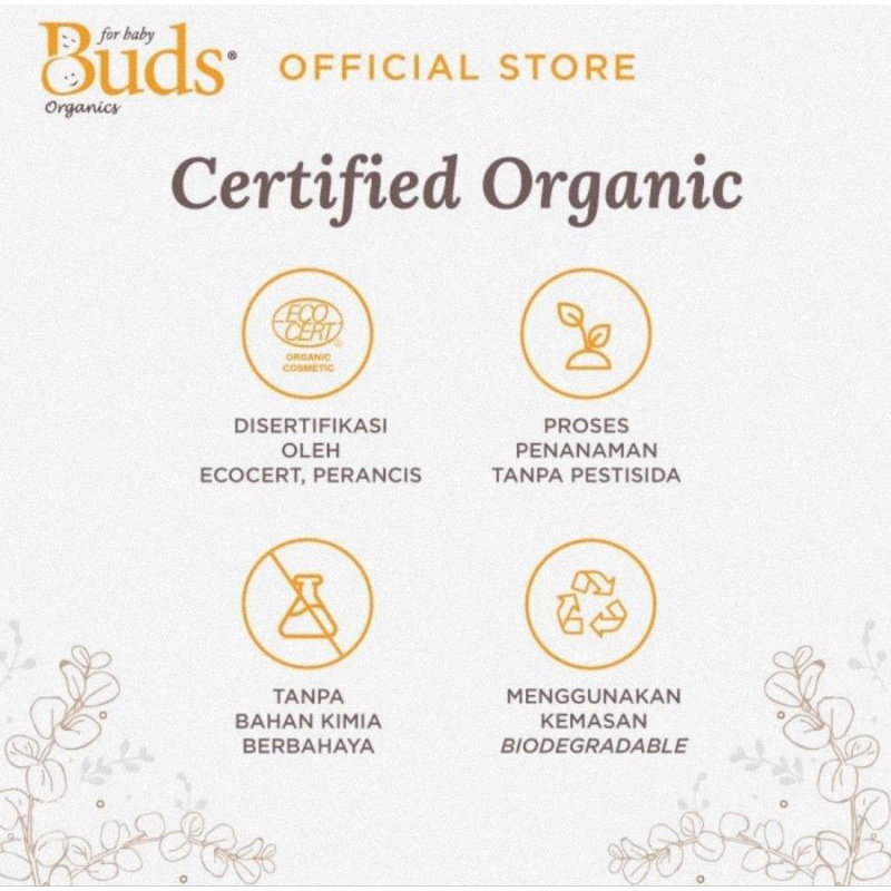 Buds Organics Infant Head To Toe Cleanser 225 ml - Sabun &amp; Shampo Bayi