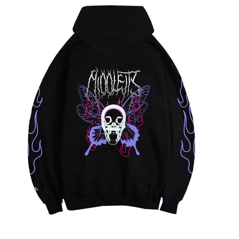 Terlaris.. Middleits - Sweater Oversize Hoodie Original Middleits Pullover Divine