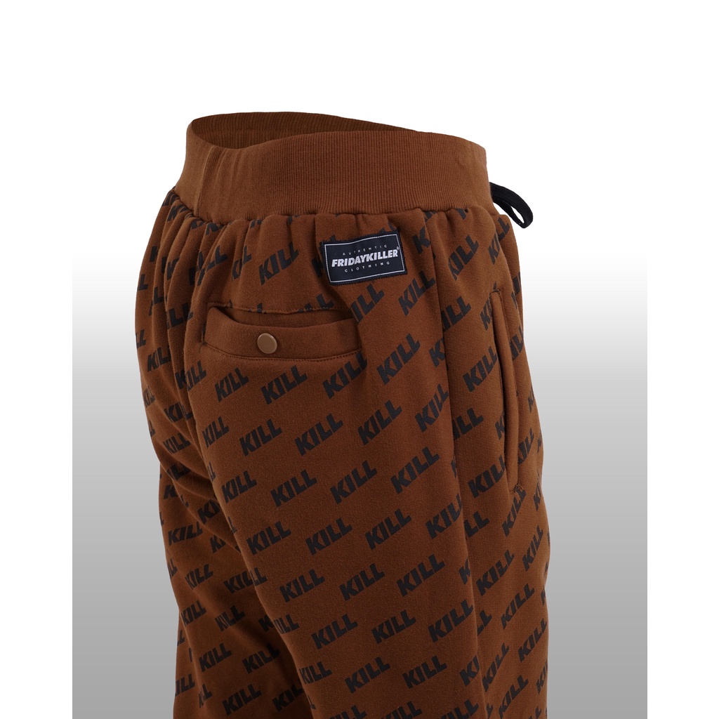 CELANA PANJANG JOGGER FRIDAY KILLER | REPS BROWN JOGGER